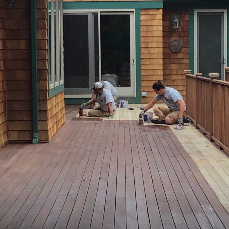 Deck Staining Deck Repair